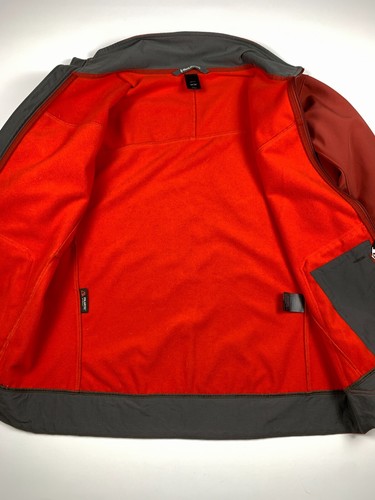 Black Diamond Crag Jacket No Hood Men’s M Red Primaloft Windbloc Fleece lined - Picture 7 of 13