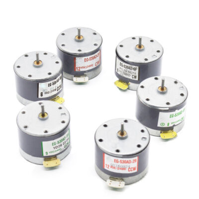 6V 9V 12V DC 530 Motor EG-530AD-2B/2F 2400rpm CCW/CW DC Motor For DIY Parts