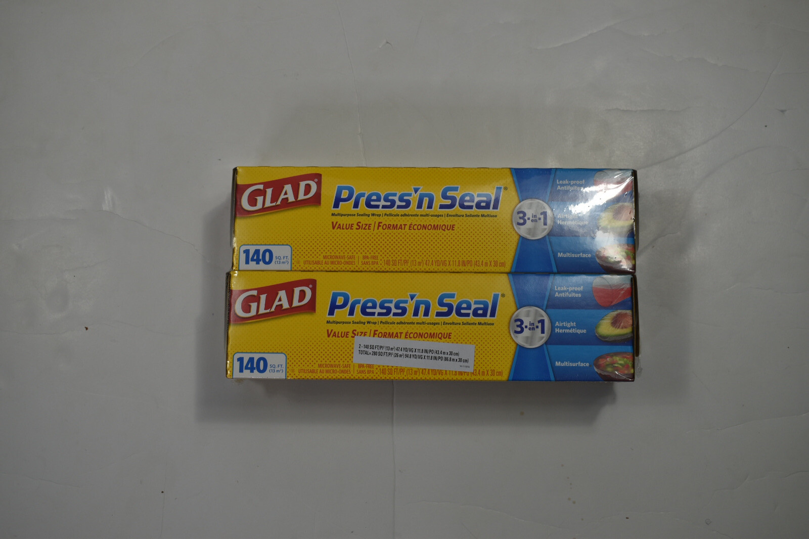 Glad Press N Seal 140 Sq Ft Roll Multipurpose Sealing Wrap 10x For Sale Online Ebay