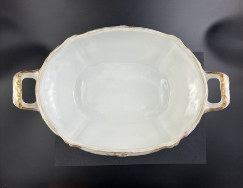 Theodore Haviland France Chrysanthemum 13 1/2" Tureen w/ Rare Mark 1892-93 - Picture 12 of 19