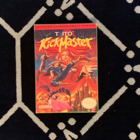 Kick Master (Nintendo Entertainment System1992) NES NR MINT CIB Authentic