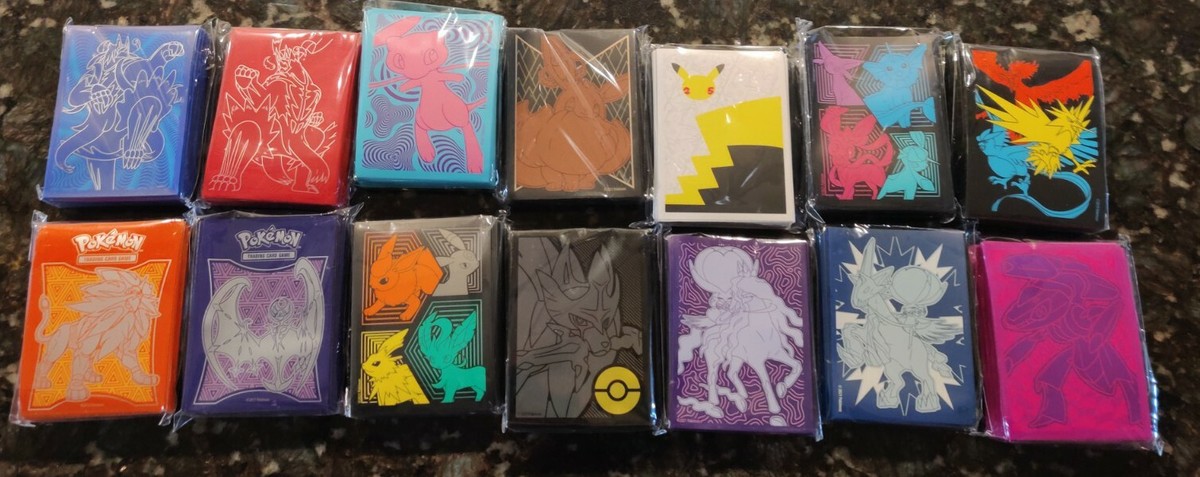Pokmon TCG ETB Card Sleeves & accessories (Variety) * PLEASE READ  DISCRIPTION* | eBay