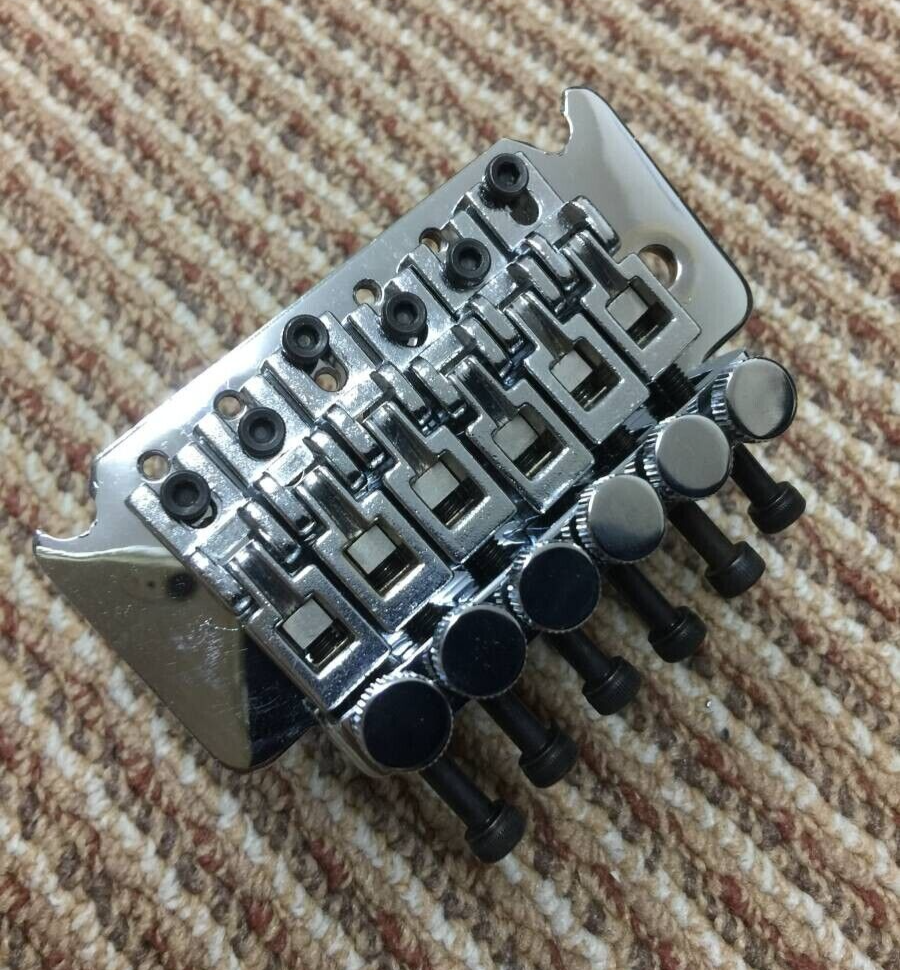 1980s FRT-4 Clone Floyd Rose Tremolo Bridge Chrome FERNANDES RARE 