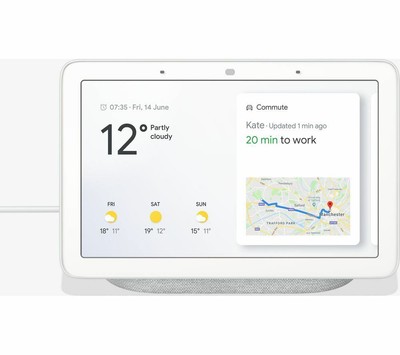 google home hub white screen
