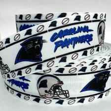 GROSGRAIN RIBBON 5/8", 7/8", 1.5"  3" Sports Teams Football Games BULK PRINTED