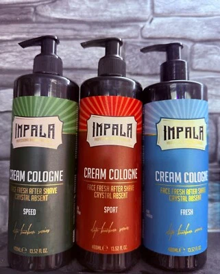 IMPALA Professional Barber Products Cream Cologne AfterShave 400 ml