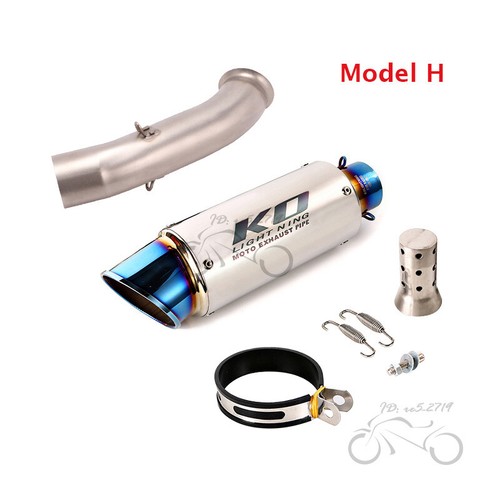 Slip on Muffler Exhaust System Modified for DUKE 390 RC390 2017-20 Vitpilen 401 - Picture 12 of 12