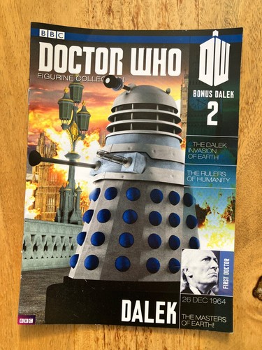 Doctor Who Eaglemoss Figurine Magazines Rare SD Dalek Consoles Companion CHOOSE* - Picture 48 of 71