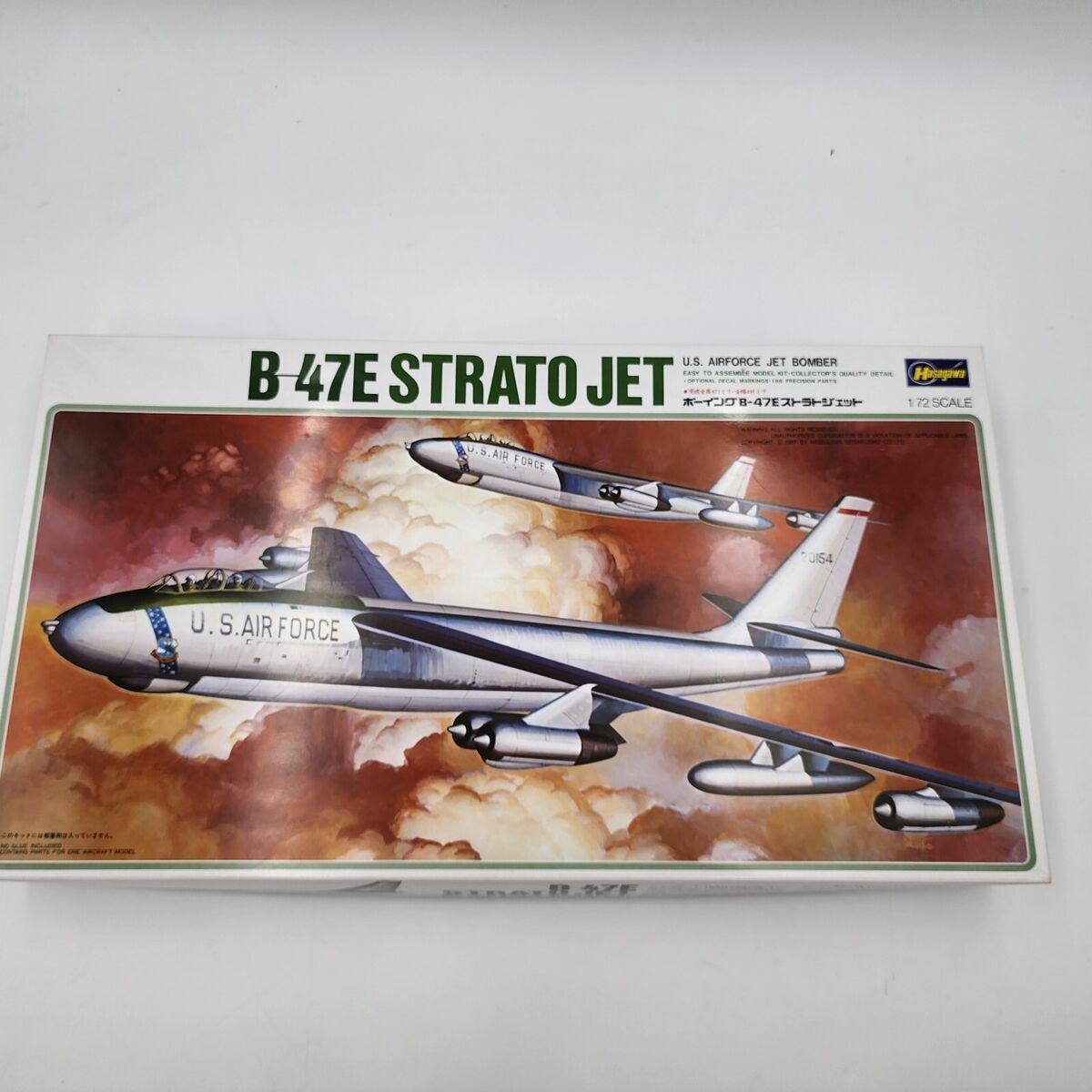 【最新入荷】 Jet B-47E-Strato Hasegawa U.S. 1:72 Bomber Jet Airforce アメリカ