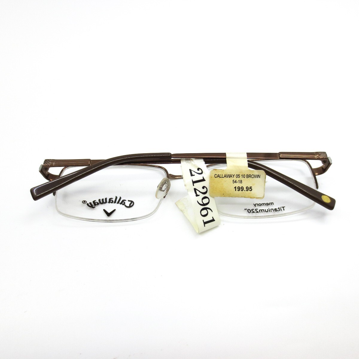 Callaway Eyeglasses Frames C 05 COL 10 Brown Rectangular 