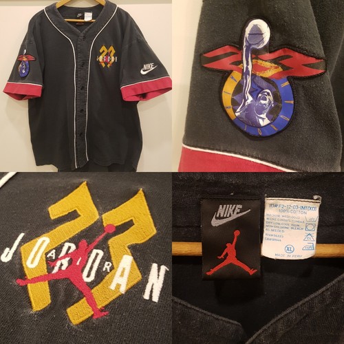 NIKE AIR JORDAN BASEBALL JERSEY SHIRT 