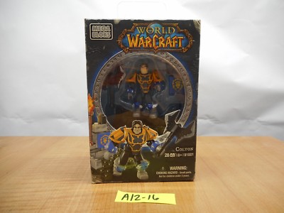 MEGA BLOKS World of Warcraft COLTON #91001 Mini Figure Set 2012 - BRAND NEW