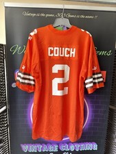 Vintage PUMA Cleveland Browns #2 Tim Couch Orange NFL Football Jersey