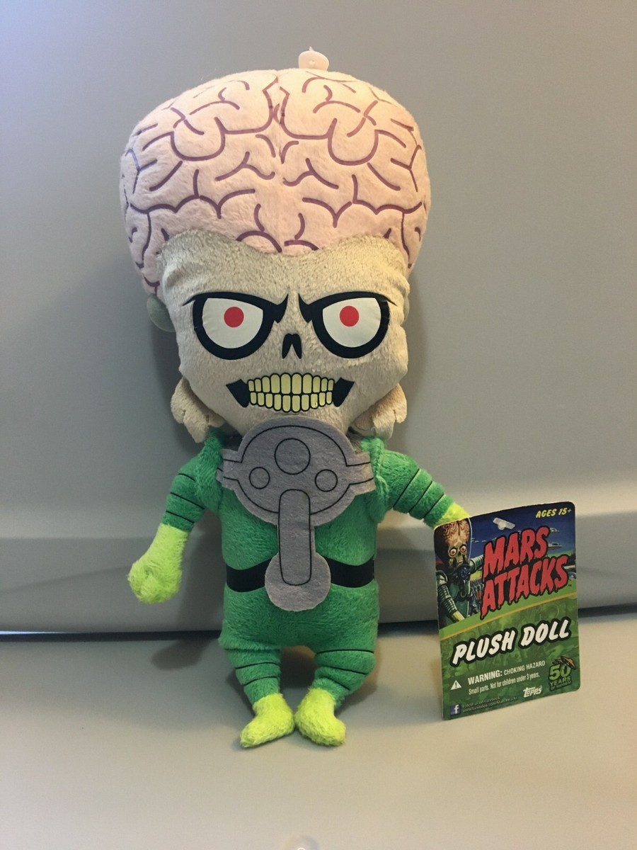 マーズアタック　ぬいぐるみ　Mars Attacks! Plush Toy New Mars Attacks Martian Plush Toy Collectible 2012 in mint