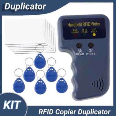 Handheld 125KHz RFID Leser Schreiber Duplikator Kopierer, Tür Karte Cloner