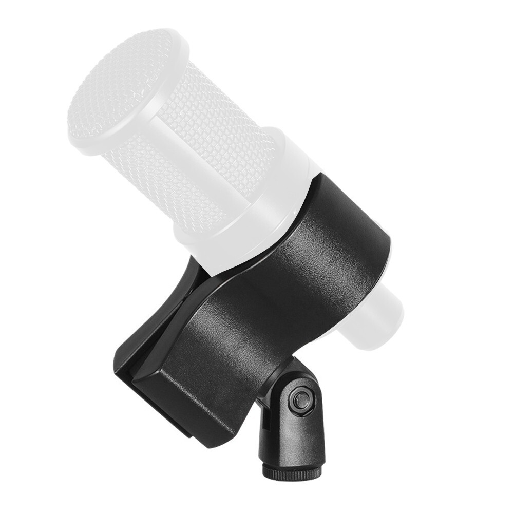 Adjustable Mic Clamp Holder Compatibility Sturdy Construction Easy Installation