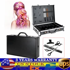 Barber Stylist Suitcase, Carrying Case, For Clippers Trimmers Scissors Tool Box
