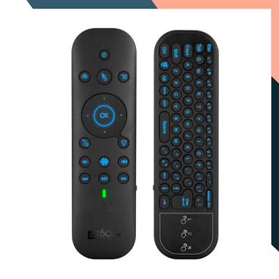 Mini Tastiera Wireless 2.4G Con Touchpad Integrato Per PC, Android, Smart TV