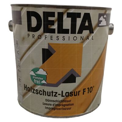 DELTA PROFESSIONAL HOLZSCHUTZ-LASUR F10 - 1 LTR Holzpflege Pilzschutz