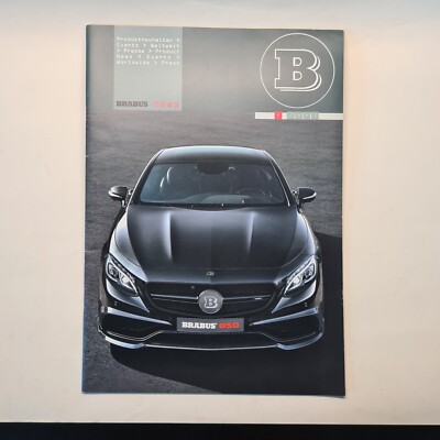 Brabus Prospekte Bücher Auswahl Mercedes Benz Tuning