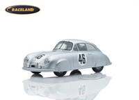 Porsche 356 Sl Coupé Le Mans 1951 Veuillet / Mouche, Spark 1:18, 18S861