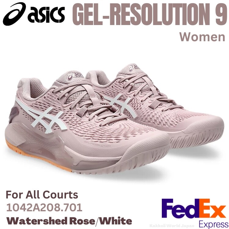 アシックス GEL-RESOLUTION 9 28.5 wide GEL-RESOLUTION 9 WIDE | Women | White/Pure Silver | Women's