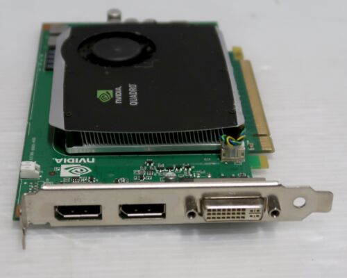 nVidia Quadro FX580, 512GB GDDR3, 128 BIT PCI-E, DVI, Dual Display Port, WORKING - Picture 2 of 4