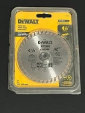 DeWalt 4 1/2" High Performance Turbo Rim Blade DW4725