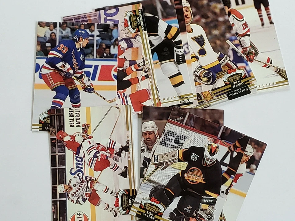 1991-92 1992-93 TOPPS STADIUM CLUB HOCKEY CARDS YOU PICK UPDATED 50% 2 OR MORE - Image 2 of 2