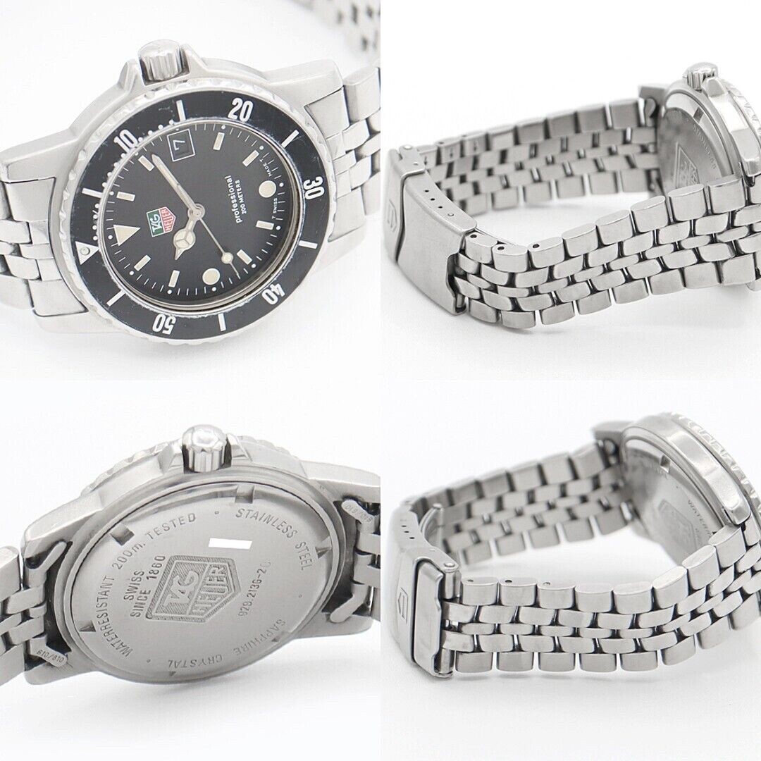 TAG Heuer 1500 Professional Date Analog WD1210-G-20 Men's