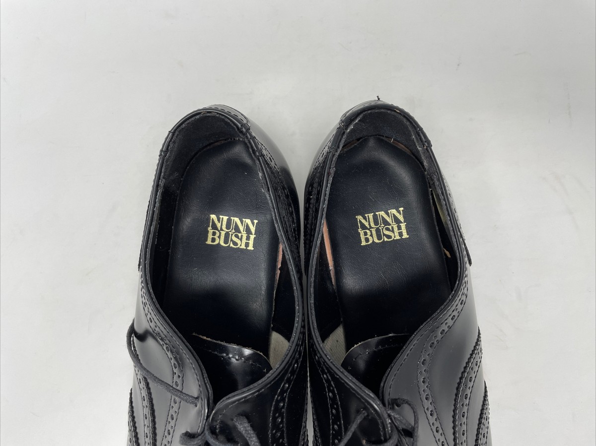 Nunn Bush Men’s Shoes sz 10.5 Comfort Leather Oxfords # Box 346 Amazon.com | Nunn Bush mens Circuit Plain Toe Fashion Lace  main image 4