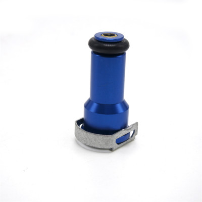 Fuel Injector 2200cc 210lb Adapter Hats w/ Filters Short NGI-2 -> 14mm EV1 60mm