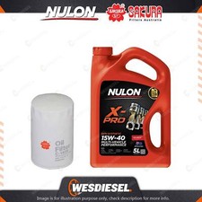 Sakura Oil Filter 5L XPR15W40 Engine Oil Kit for Audi 100 C4 80 S2 B4 S4 C4