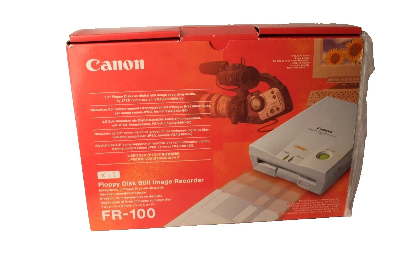 Canon unidades de disco, almacenamiento y Discos en Blanco