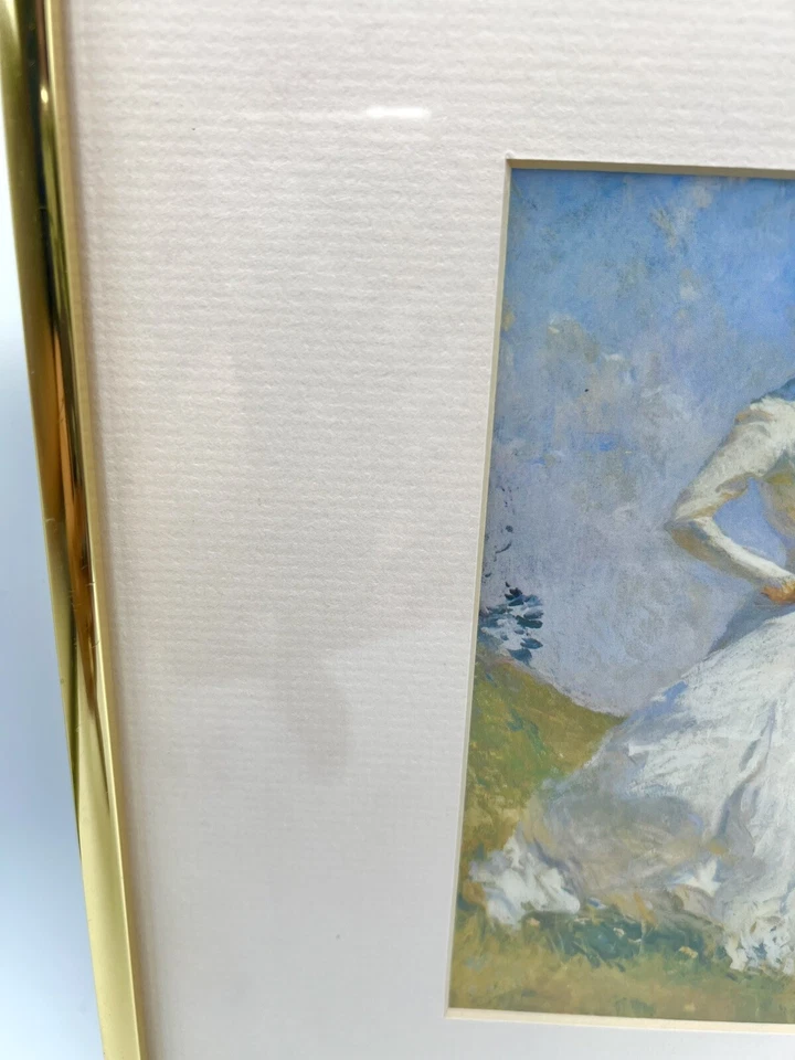 "Impresión artística impresionista a la luz del sol Frank Weston Benson personalizada enmarcada 10"" x 12""" Foto 4 de 4