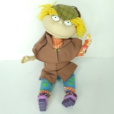 Muñeca Angélica Rugrats 1998 Nickelodeon de Colección 14" Brazos Móviles Cabeza Con Cynthia