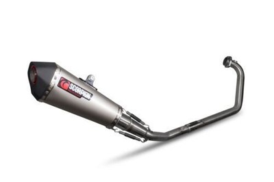 Scorpion Auspuff Serket Taper Komplettanlage Titan Suzuki GSX-R 125 2017-2020