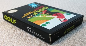 GOLF (Nintendo NES &copy;1985)  w/Box, Game & Instruction Manual, Tested/Working VGC