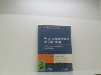 Personalmanagement im Controlling: Einstieg und Entwicklungsmöglichkeiten (Advan
