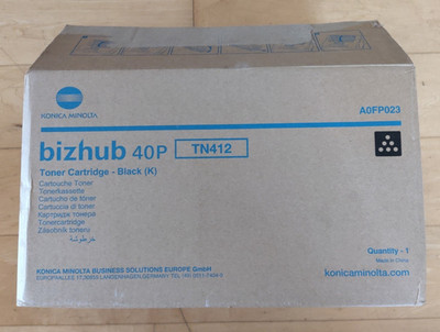 Original Konica Minolta TN-412 Toner A0FP023