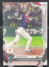 2026 Tops Now Shohei Ohtani WBC 1st Grand Slam