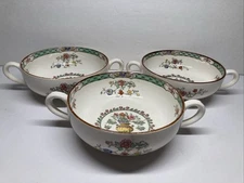 Spode Copeland Korea England Cream Soup Bowls (3)