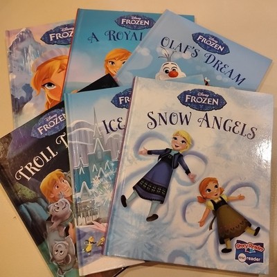 DISNEY Frozen Story Reader Me Reader Lot of 6 Hardback Books 