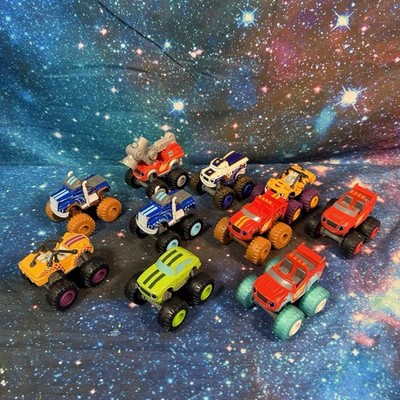 Blaze And The Monster Machines Konvolut Monster Diecast Trucks Nickelodeon
