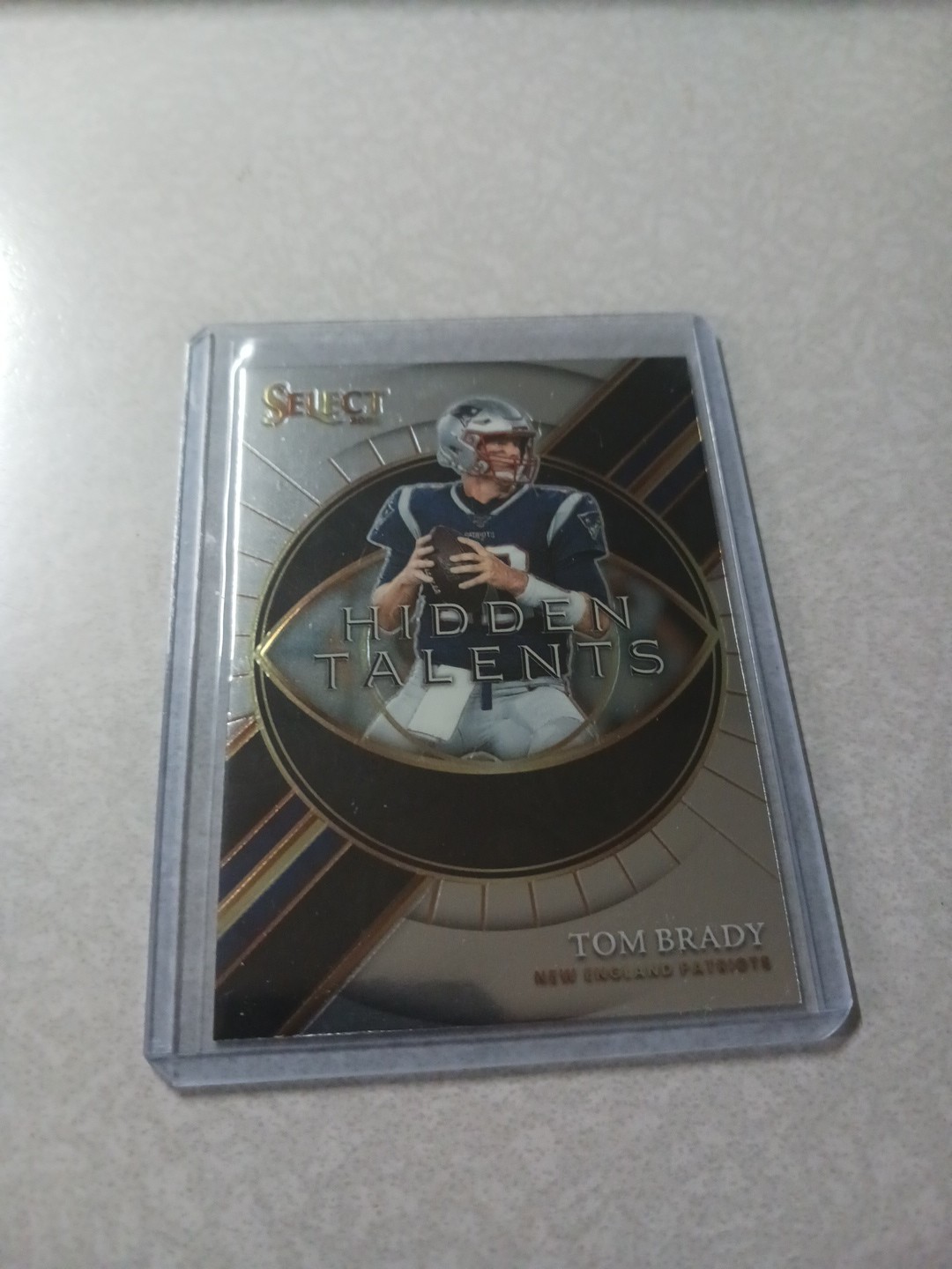 2021 Panini Select - Hidden Talents Tom Brady #HT-1 Silver Prizm