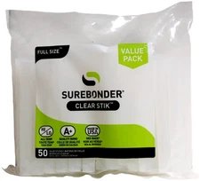 Surebonder All-Purpose Stik Glue Sticks 50/Pkg-7/16"X4"
