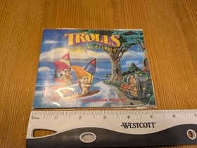 TROLLS On Treasure Island Instruction Booklet Manual Only (Nintendo, NES) - VGUC