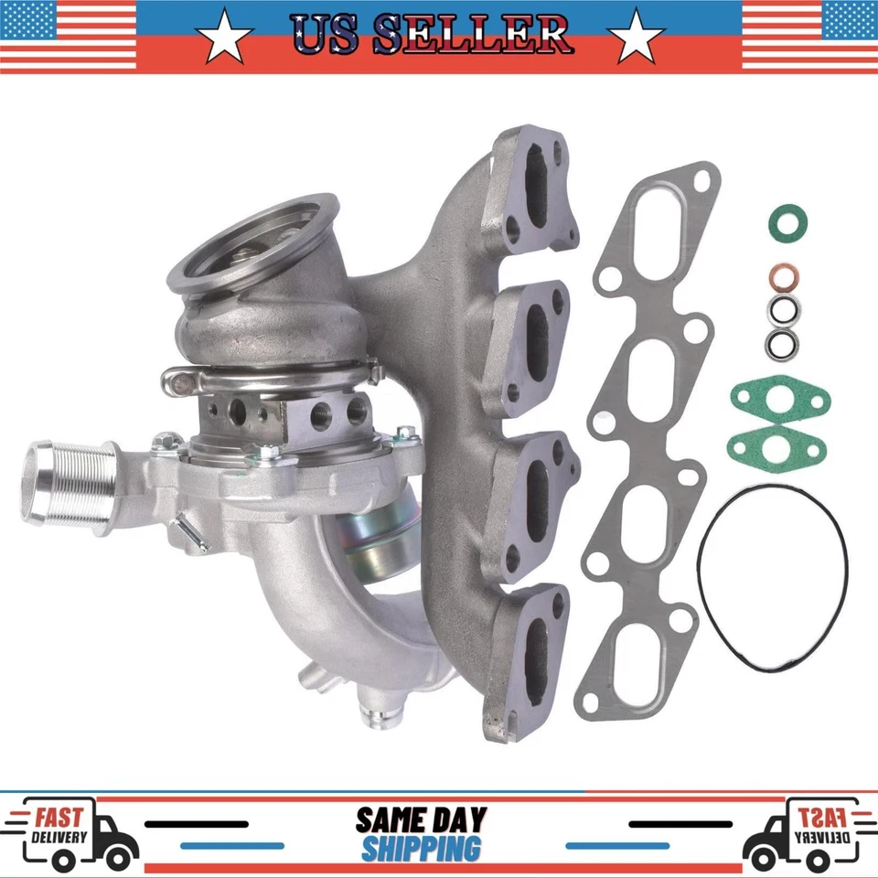 Turbocompresor turbo para Chevy Cruze Trax Buick Encore 4 puertas 1,4 L GT1446V Foto 3 de 4