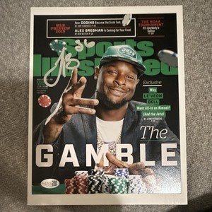 Sports Illustrated Le'Veon Bell New York Jets Signed Magazine JSA Witnessed