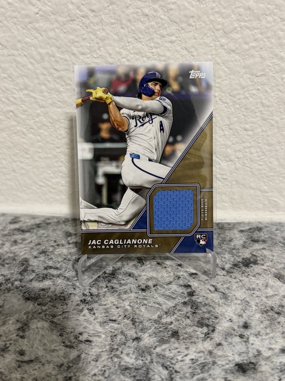 2026 Topps Series 1 - Jac Caglianone Major League Material Patch #MLM-JCA (RC)